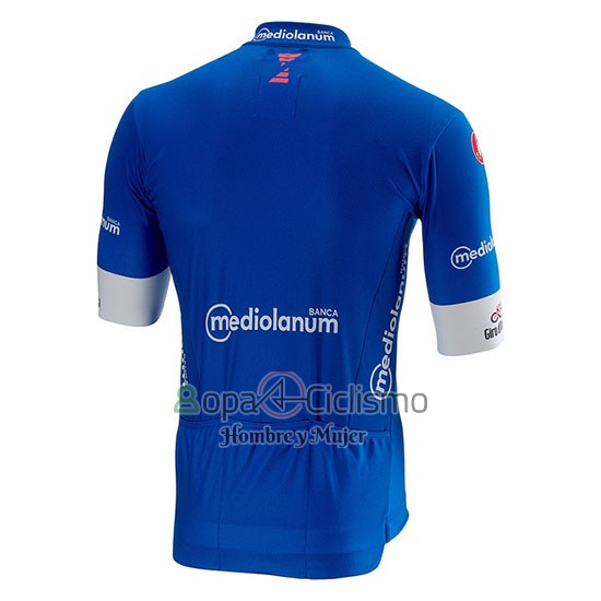 Giro d'Italia Ropa Ciclismo Culotte Corto 2018 Hombre Mangas Cortas Azul
